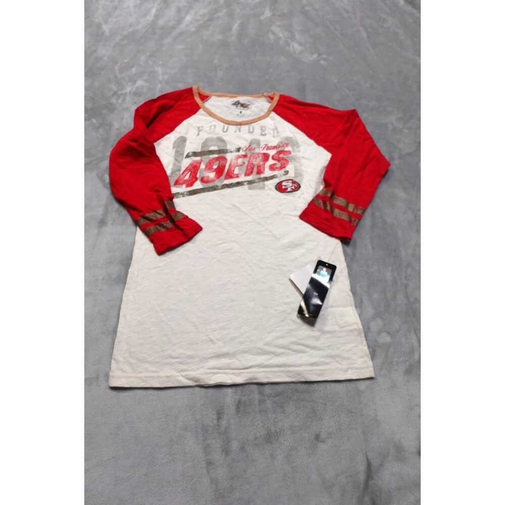 G-III‎ 4 Her San Francisco 49ers NFL Team Apparel Women's Graphic T-Shirt Small